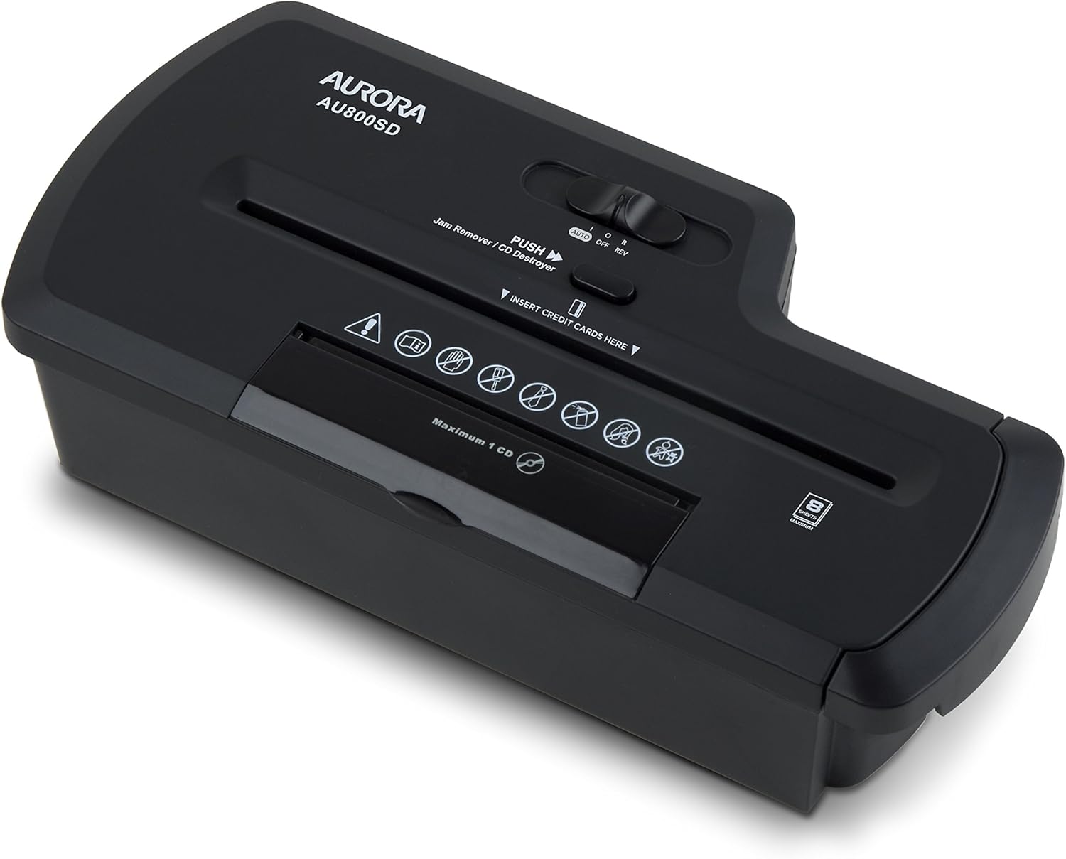 Aurora AU800SD Professional Strip Cut Paper Shredder Review