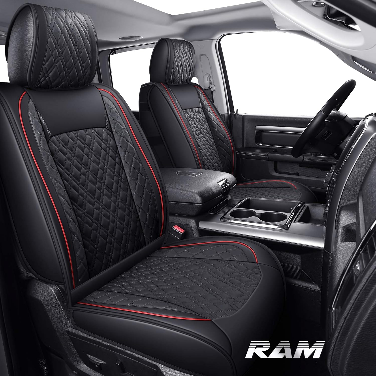 Custom Fit Seat Covers for Dodge Ram Trucks 2009-2025 Models