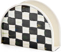 MACKENZIE-CHILDS Cocktail Napkin Holder - Courtly Check Classic