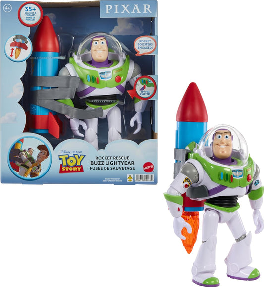 Rocket Rescue Buzz Lightyear Action Figure with Sounds & Phrases
