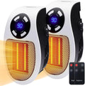 CSA Certified Remote Wall Heater Duo: Stay Cozy Anywhere!