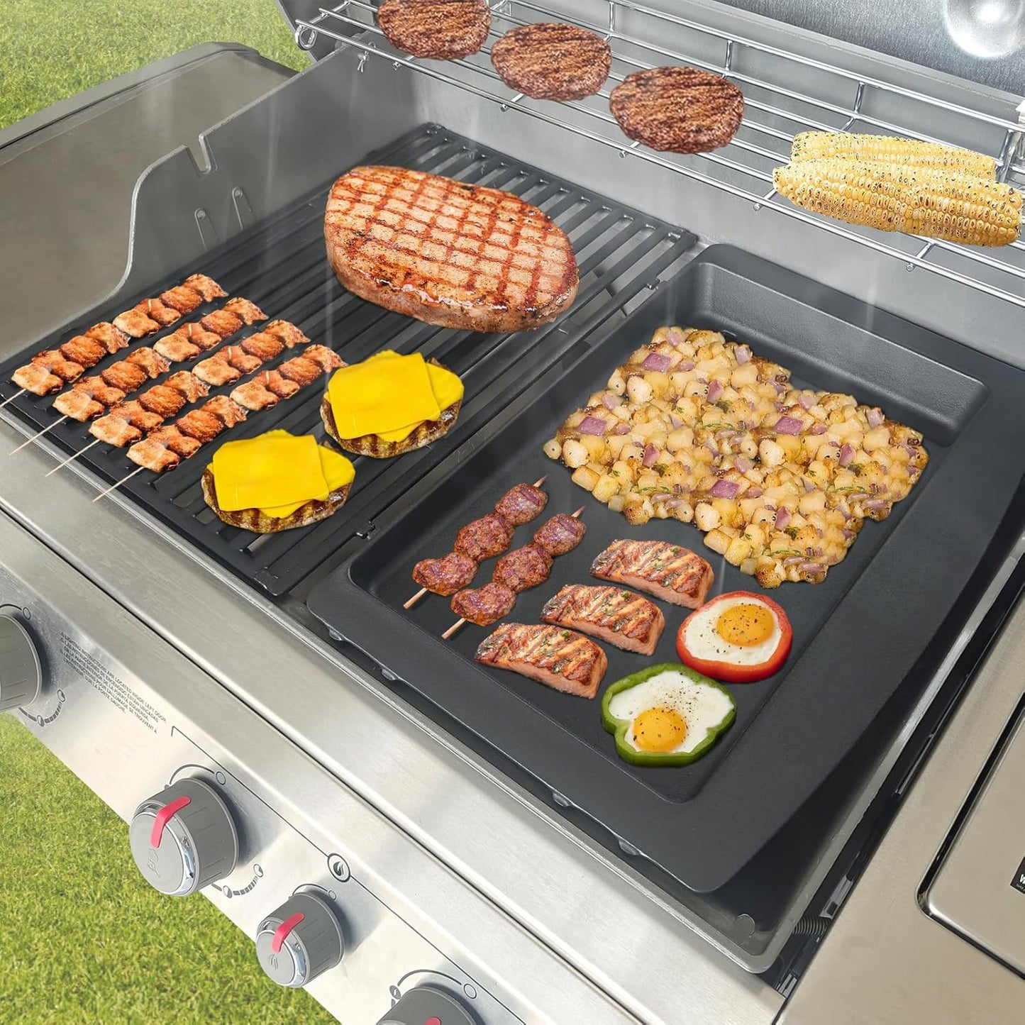 Genesis II Grates and Griddle for Weber Genesis II Grills