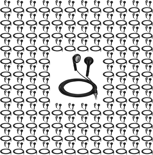 150 Pack Konohan Earbuds for Bulk Listening