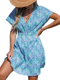 CUPSHE Women's Swimsuit Coverup V Neck Beach Dress - Lightweight made