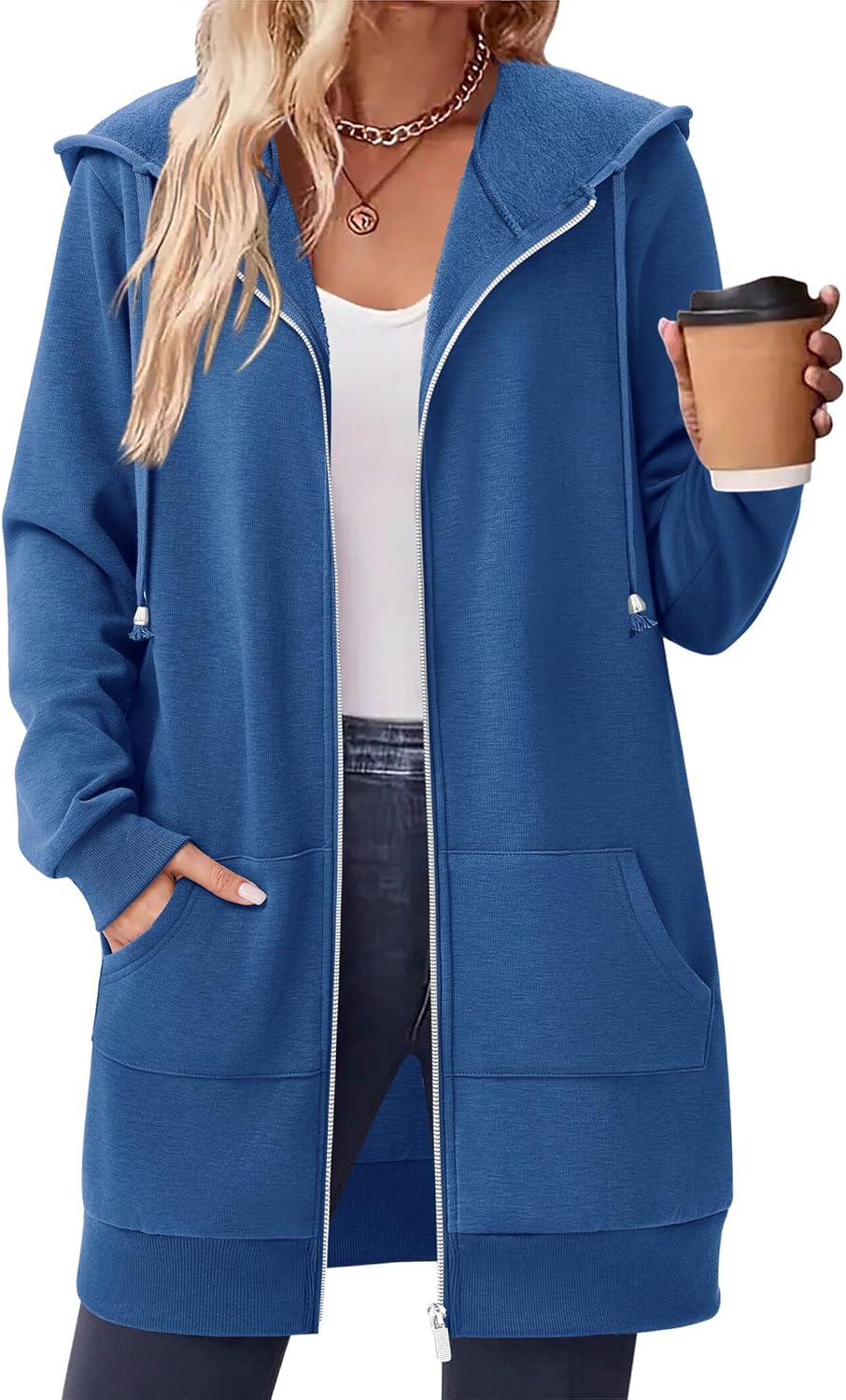 Zeagoo Women's Zip Up Hoodies for Fall Fashion and Comfort