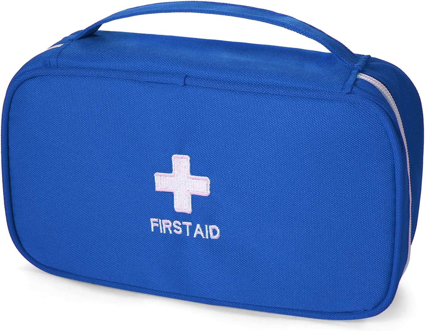 Compact Blue First Aid Bag for Travel & Home