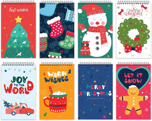 Snowman Mini Christmas Notepads 24 Pack