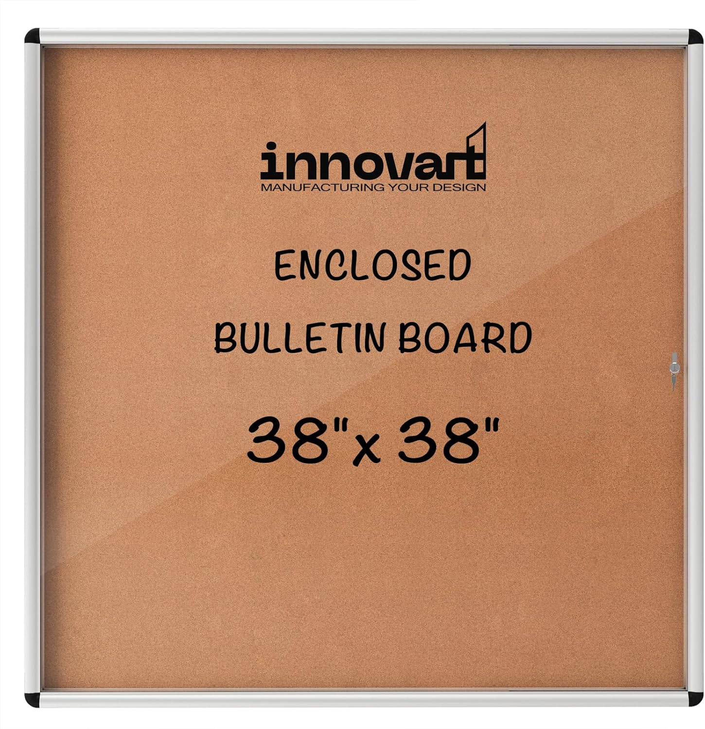Weatherproof Bulletin Board with Aluminum Frame for Outdoor Use