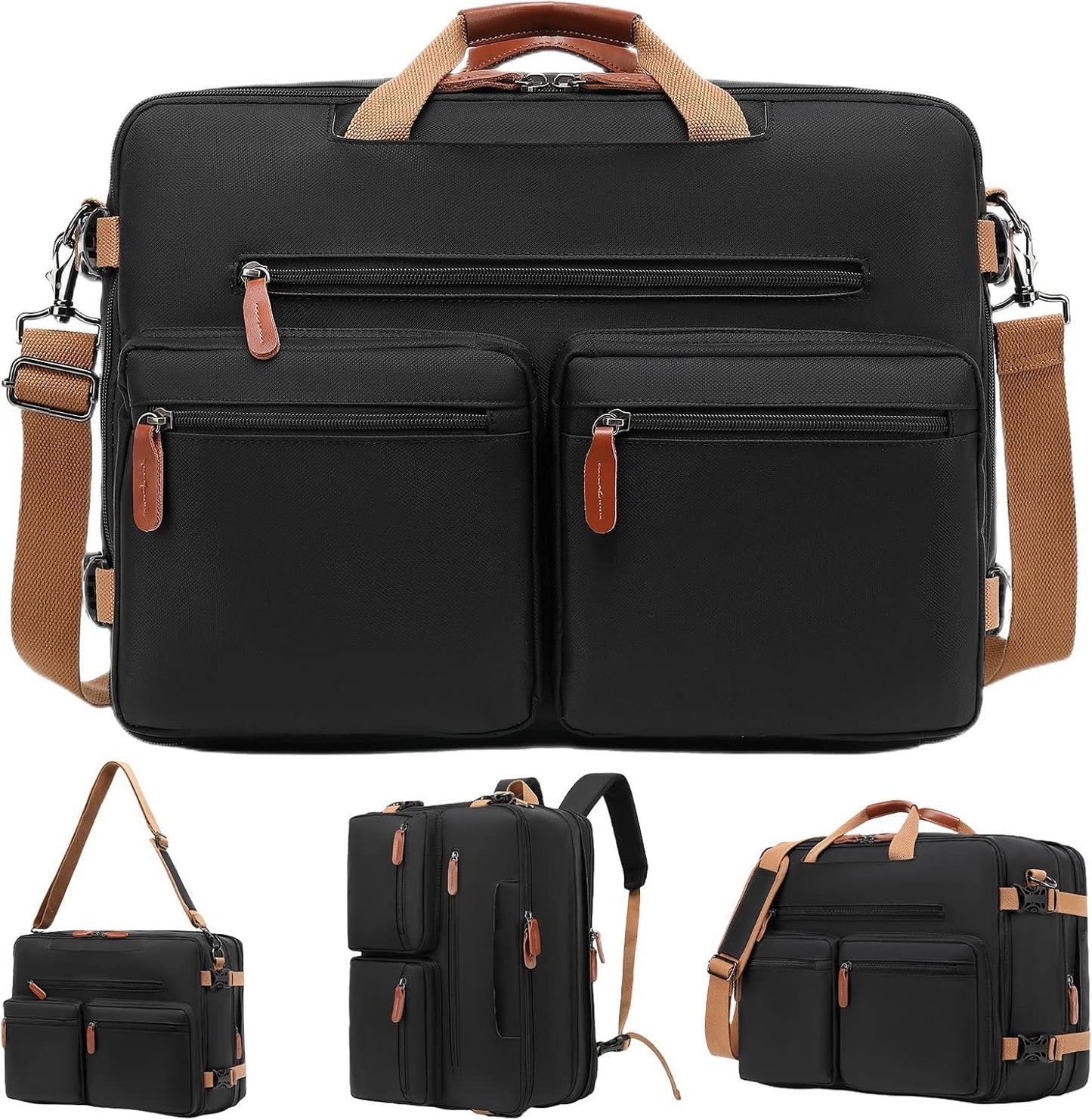 MOLNIA Expandable Laptop Backpack for Travel and College Use