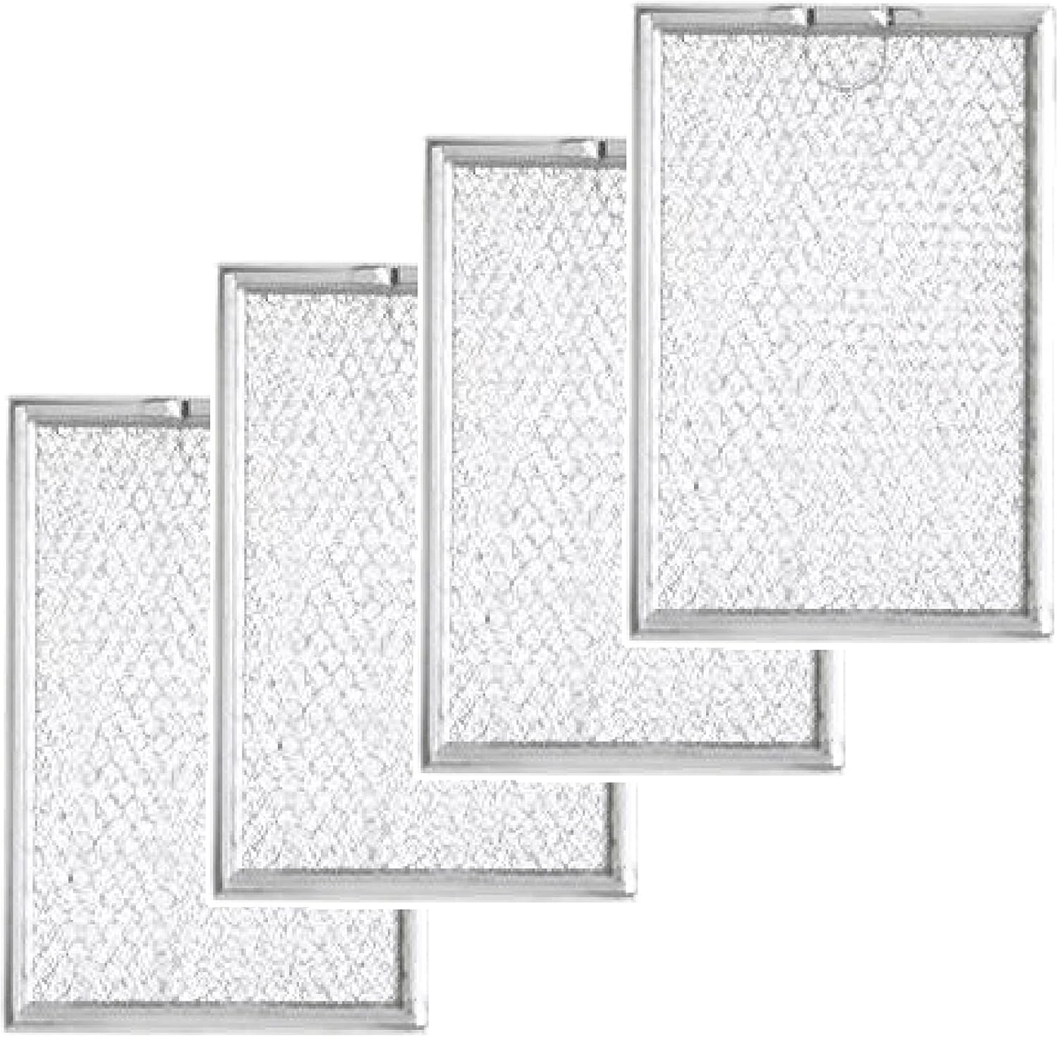 Nispira GE WB06X10309 Range Hood Filter-4 Packs