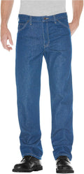 Dickies Men's Big-Tall Washed Regular Fit 5-Pocket Jean - Durable
