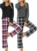 Ekouaer Womens 2 Pack Pajama Sets for Ultimate Comfort and Style