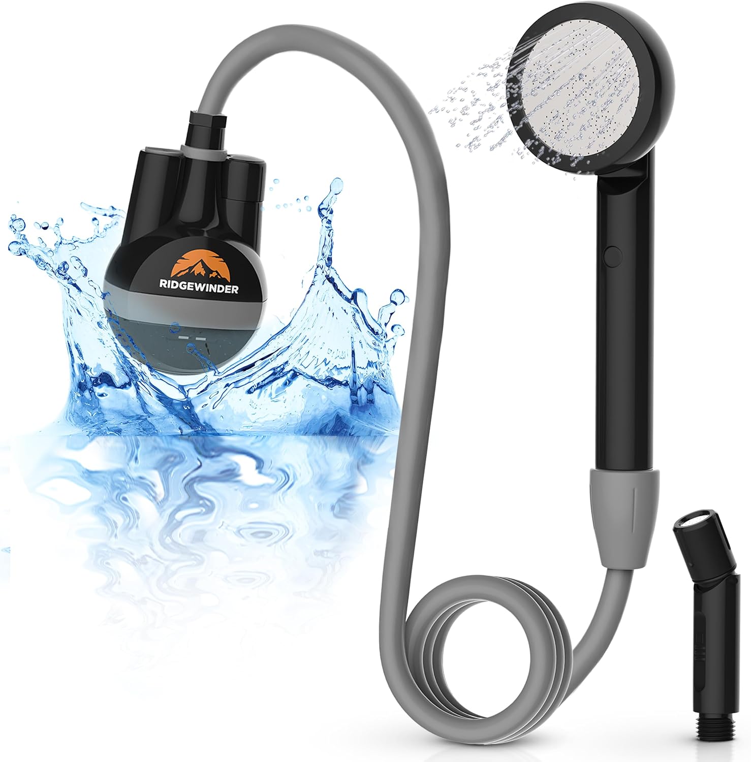 Portable Camp Shower with Rechargeable Battery - Ridgewinder