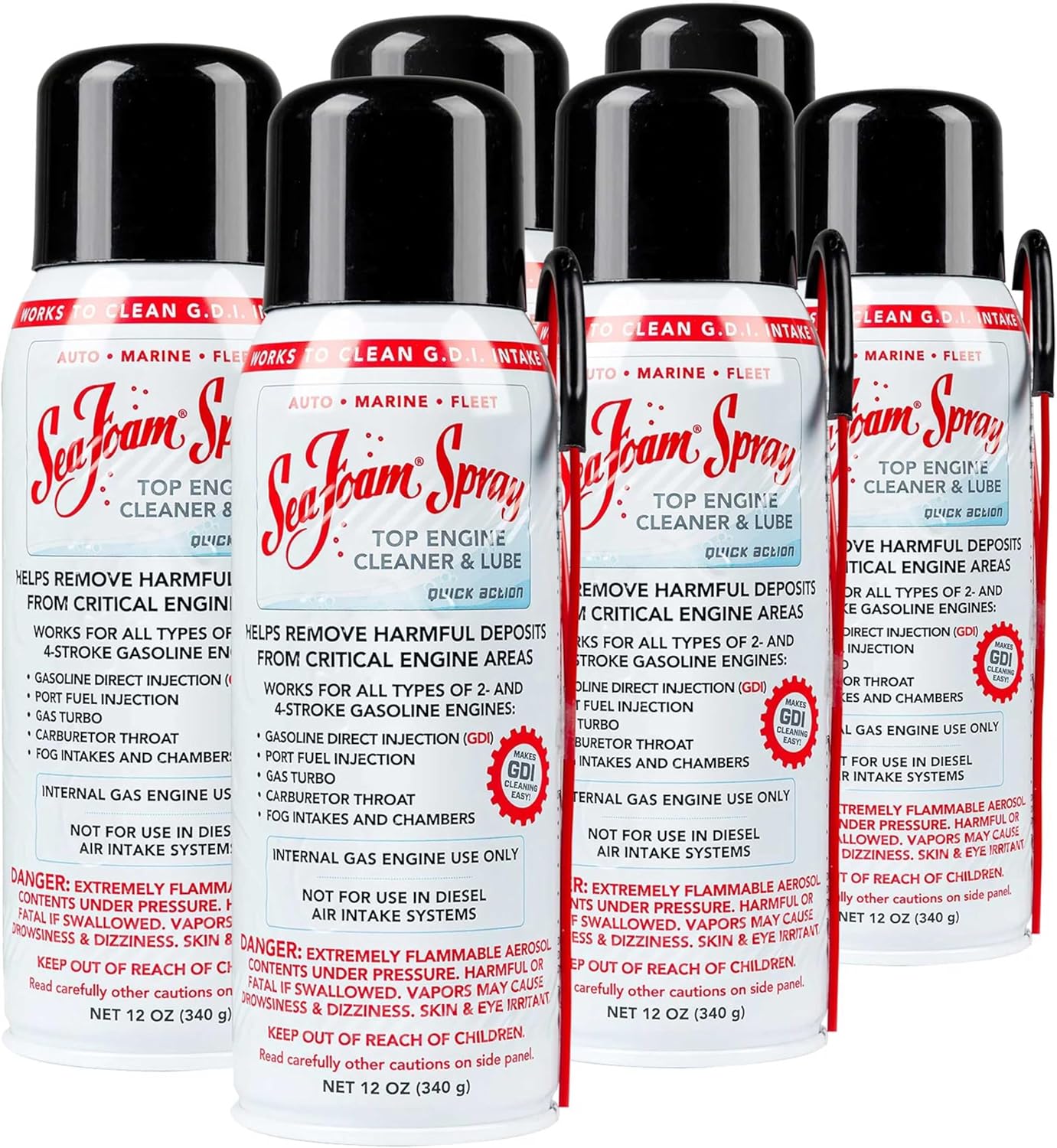 Sea Foam Spray Engine Intake Valve Cleaner for GDI Engines