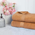 Superior Egyptian Cotton Pile Bath Sheet Set of 2 - Plush Heavyweight