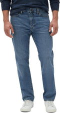 GAP Men's Straight Fit Denim Jeans - Classic Rigid Straight Cut
