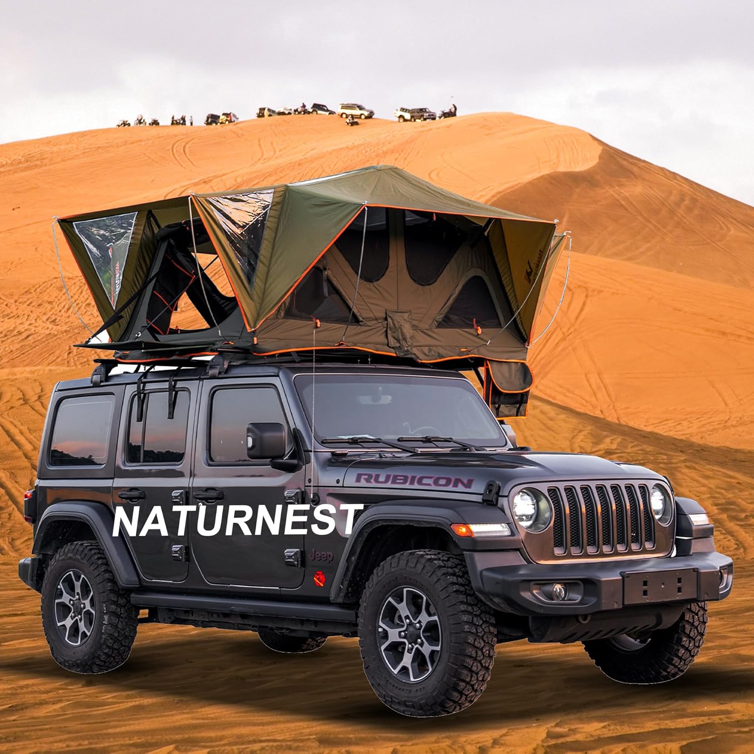 Naturnest Rooftop Tent: 4 Season 2 Person Camping - Andromeda Bayati
