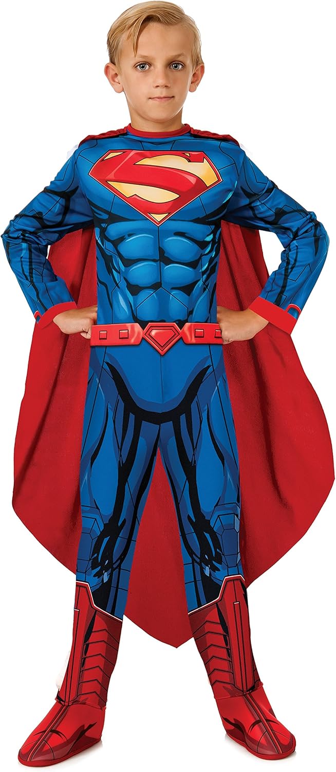 DC Comics Superman Costume for Kids - Classic Jumpsuit Set