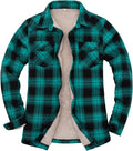 ThCreasa Womens Sherpa Lined Flannel Jacket - Fully Lined, Cozy Warm
