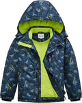 Boys Waterproof Ski Jacket Fleece Lined Warm Winter Snow (Style 899R)