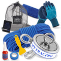 1900 lbs Complete Magnet Fishing Kit for River Treasure Hunting
