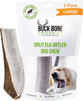 Buck Bone Organics Elk Antlers for Dogs - Long Lasting Chews