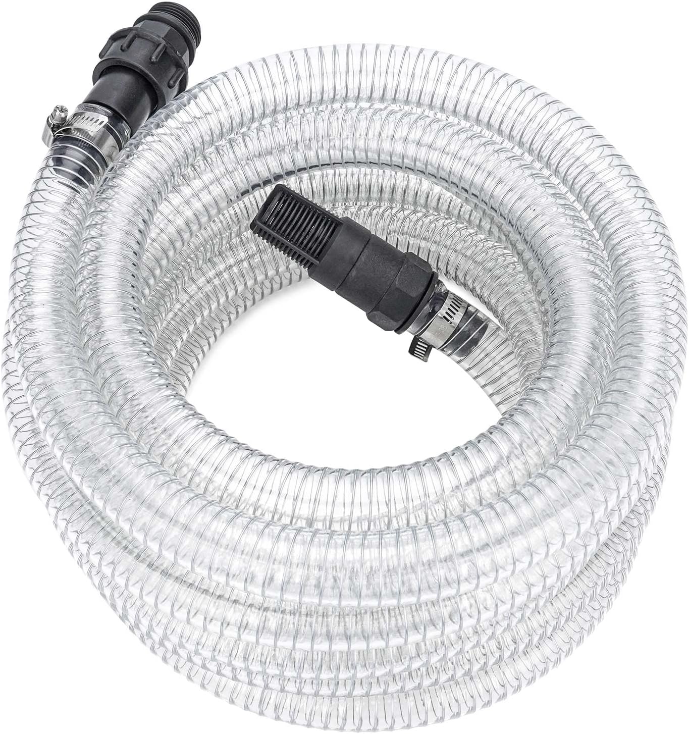 Green Expert 1in ID Inlet Hose Kit for Easy Water Transfer