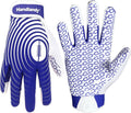 HANDLANDY Youth Football Gloves Sticky Wide Receiver Gloves - Secure