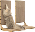 Cat Scratching Board 2-Pack L Shape Vertical Scratcher - Large Value