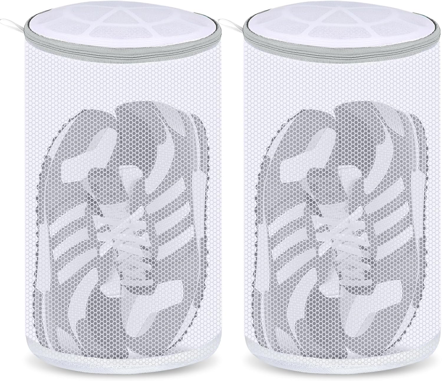 2 Pack Shoe Washing Bags - Protects Shoes in Washer/Dryer