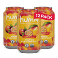 Humm Kombucha Mango Passionfruit 12 Pack - Juicy Low Sugar Probiotic