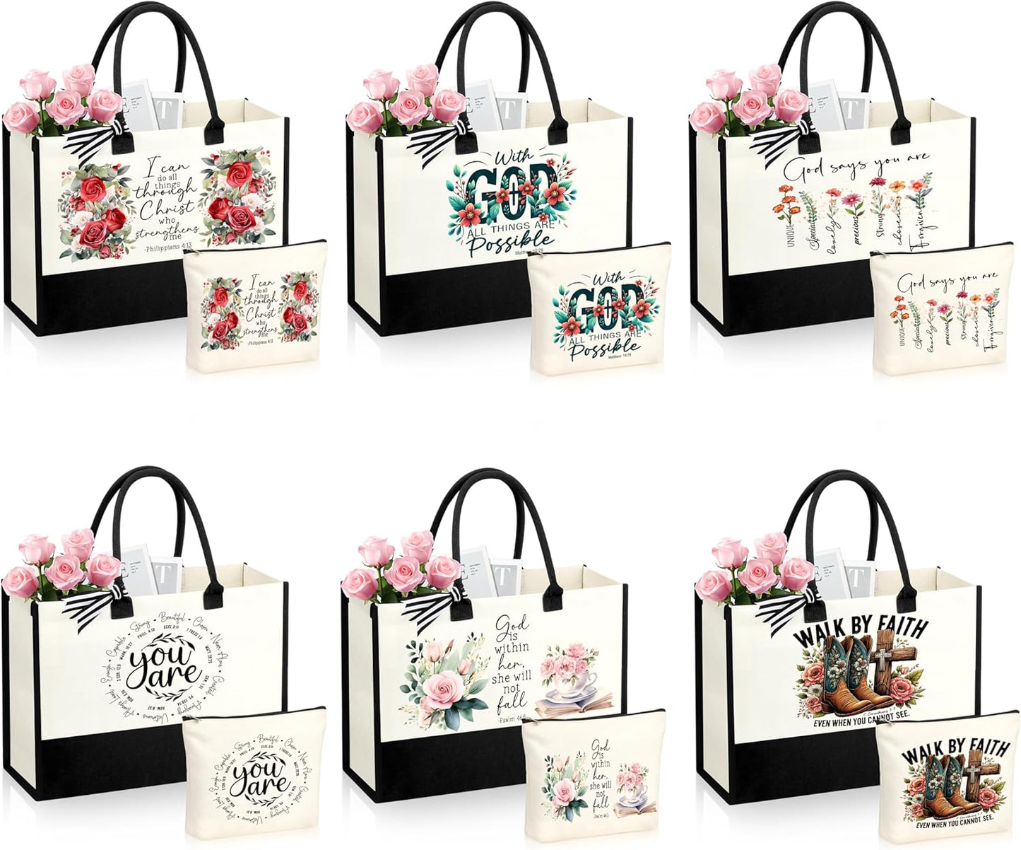 12 Pcs Christian Gifts for Women - Inspirational Bulk Gifts