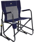 Portable Rocking Camping Chair | Durable Armrests, Drink Holder, Comfort Backrest