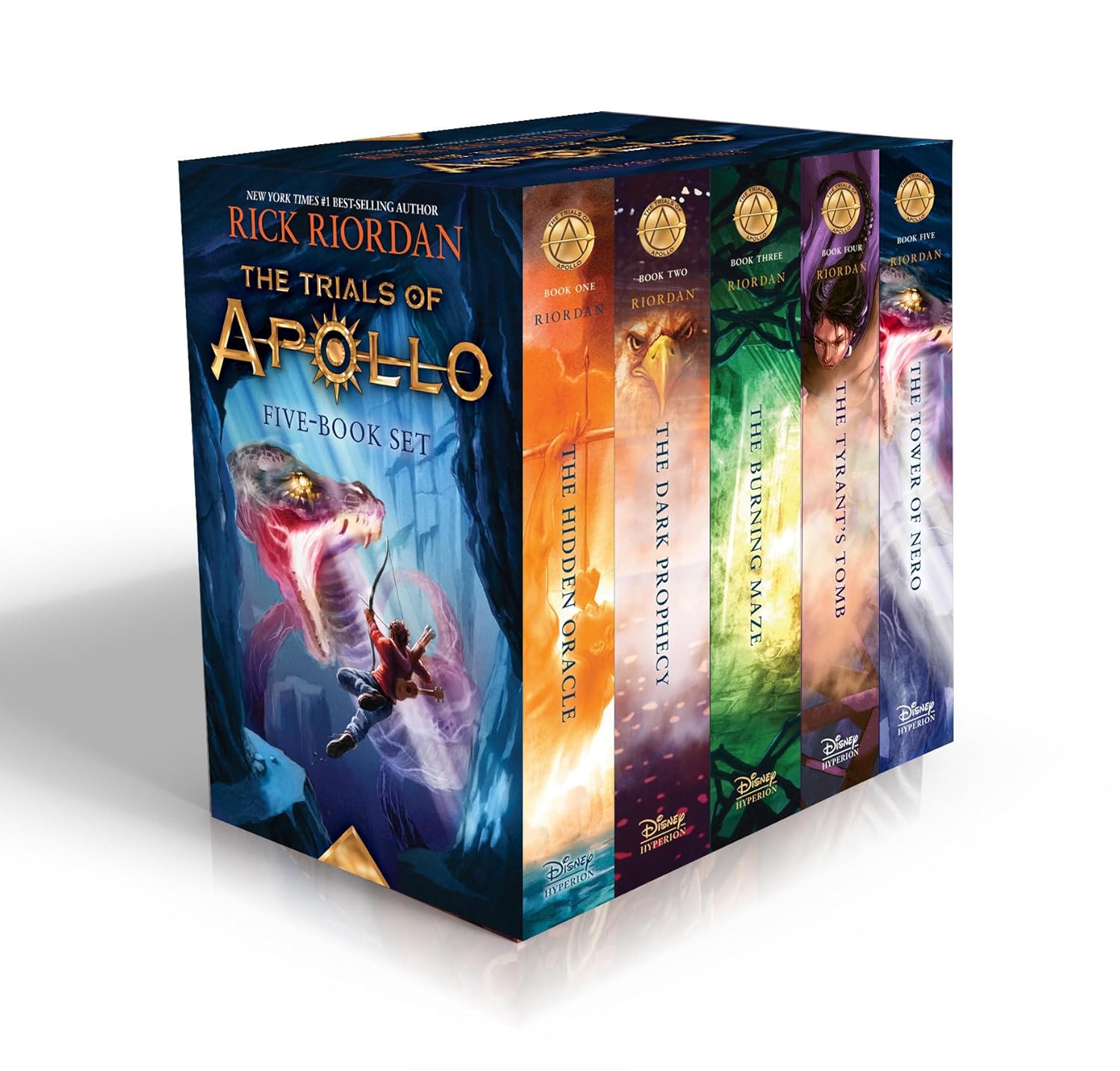 Trials of Apollo 5-Book Hardcover Boxed Set for Young Readers