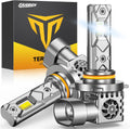 9005 Light Bulbs 6500K White - 1000% Brighter Plug and Play