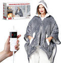 Wearable Heated Throw Blanket Electric Shawl - Cozy Heated Shawl