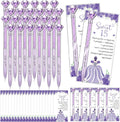 Quinceanera Party Favors with Crystal Diamond Pens and Cards