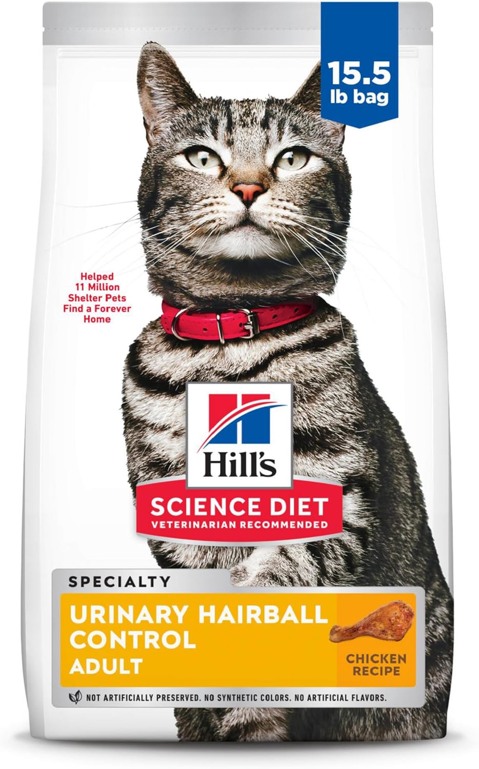 Hill's Science Diet Urinary Hairball Control Dry Cat Food Review