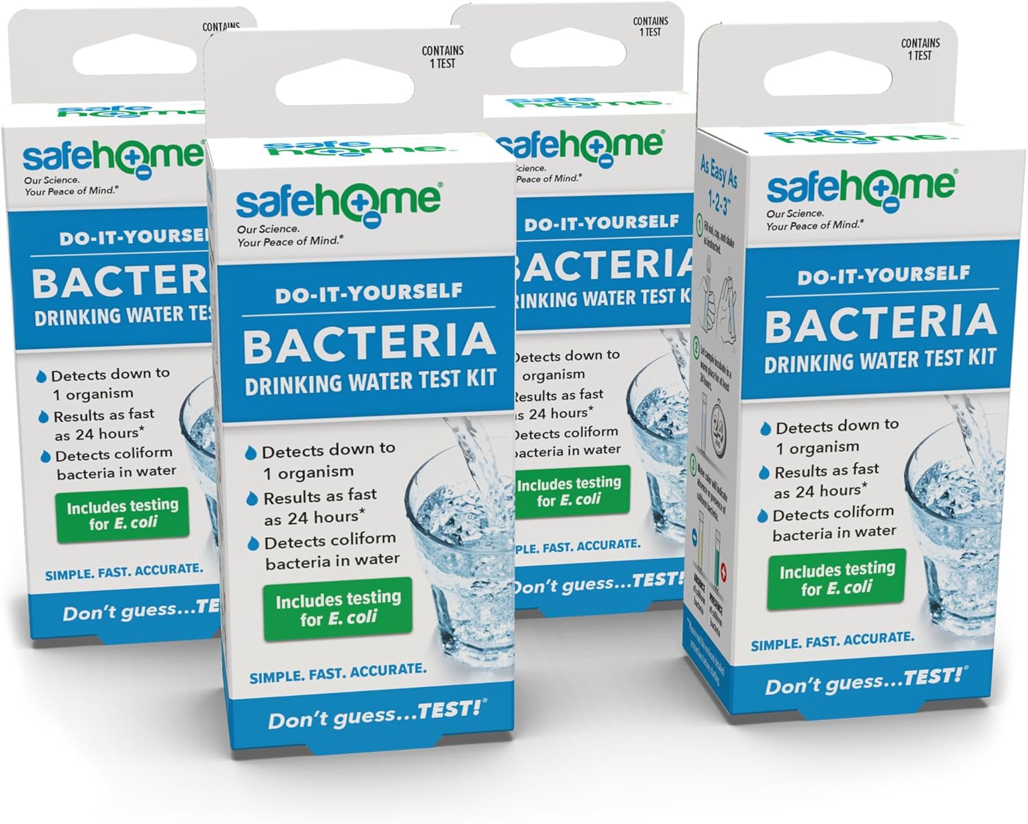 Safe Home DIY Bacteria in Water Test Kit for Fast Results