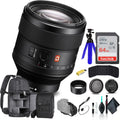 Sony FE 85mm f/1.4 GM Lens Bundle - Portrait Prime with Essentials