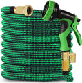 75 FT Expandable Garden Hose 3X Flexible No Kink - Ultra Lightweight
