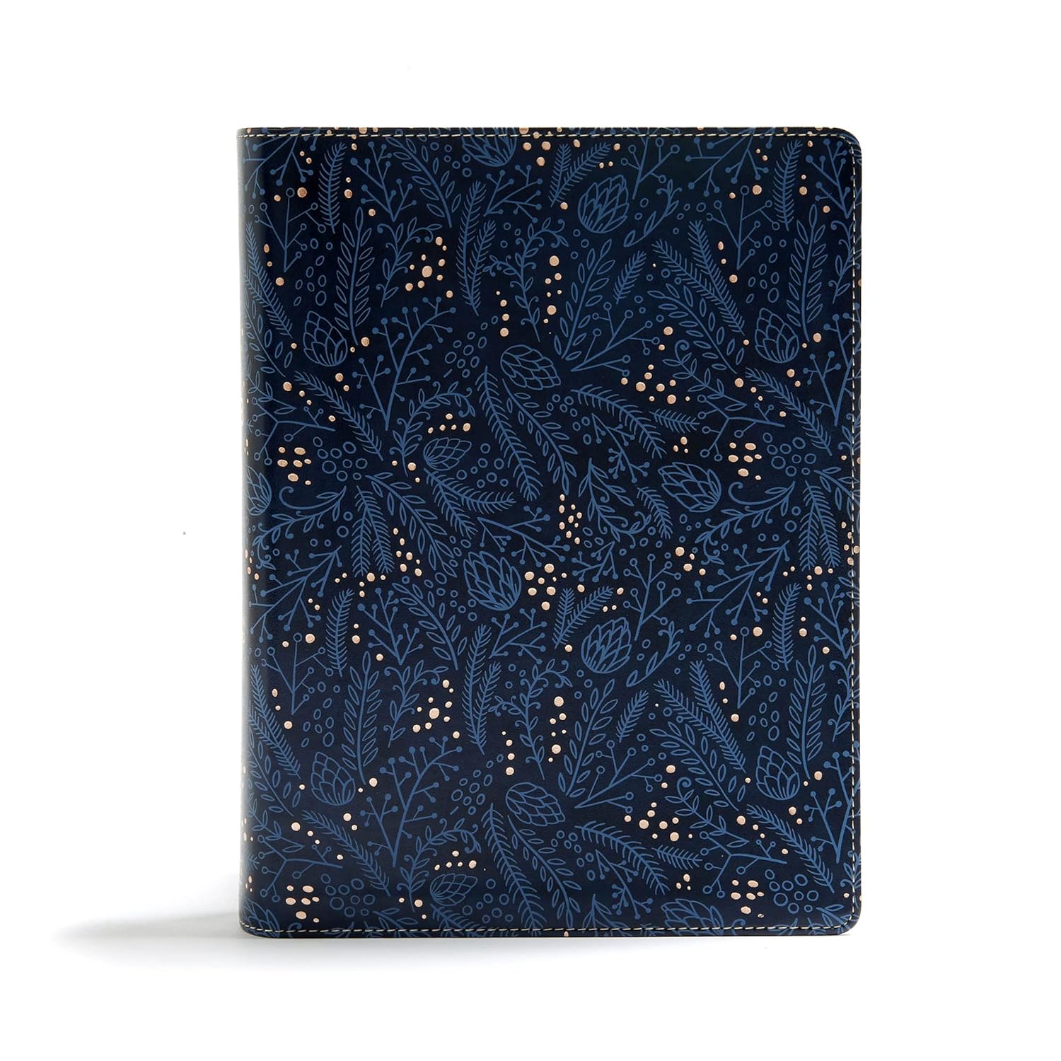 CSB Study Bible in Navy LeatherTouch with Red Letter Text