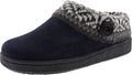 Clarks Women's Knit Scuff Slippers - Cozy Faux Fur Comfort