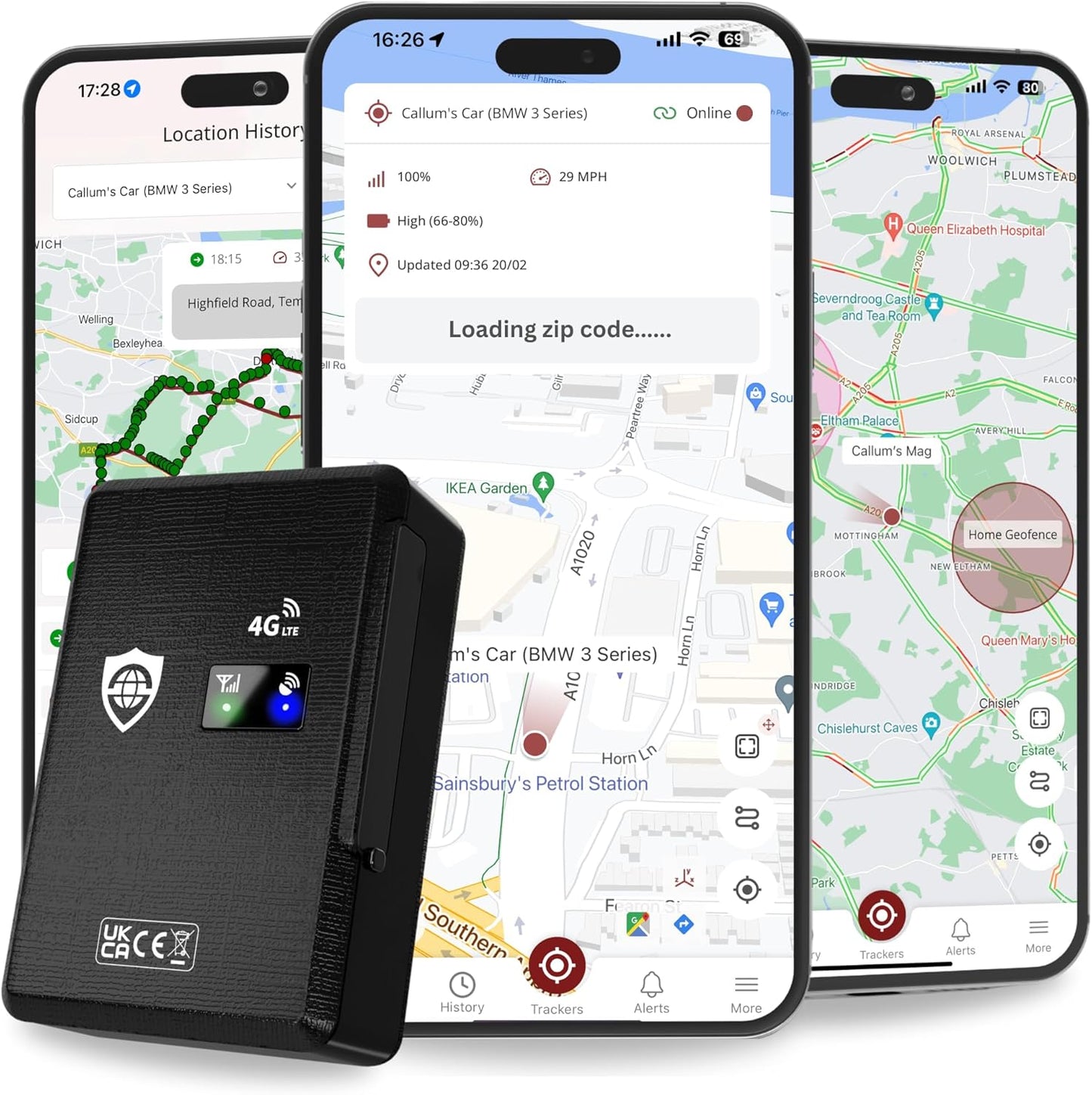 Mag 4G LTE GPS Tracker for Cars, Vans, and Motorbikes