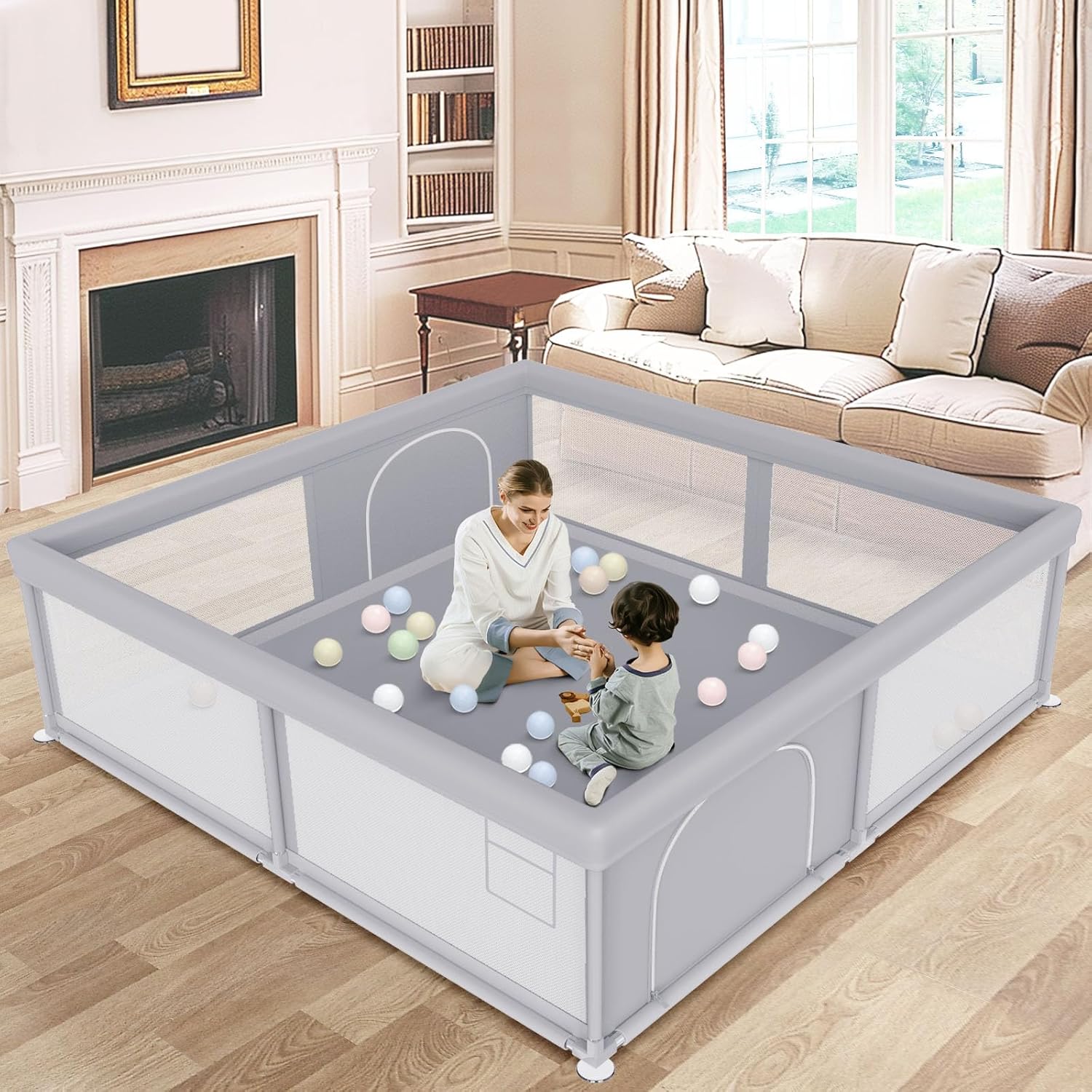 Spacious Baby Playpen for Endless Fun