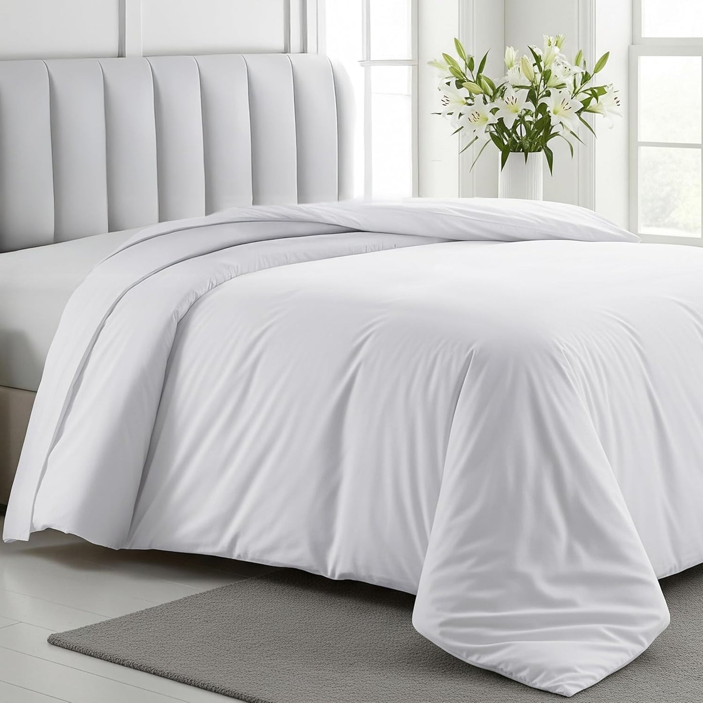 California Design Den Queen Full Size Duvet Cover - 400 Thread Count