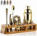 Barillio Gold Bartender Kit - 23-Piece Stainless Cocktail Set