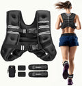 PACEARTH Weighted Vest - Comfortable Adjustable Weight Vest