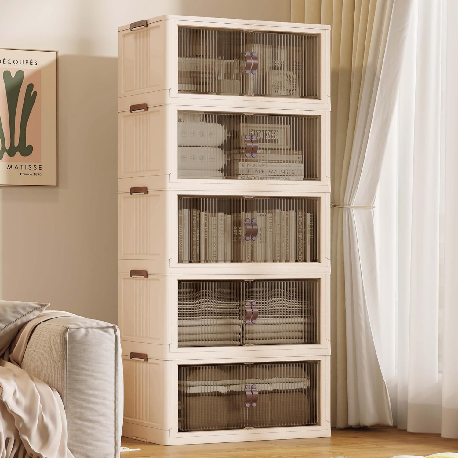 SAILUN Stackable Storage Bins for Organizing Your Home Efficiently