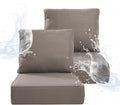 6in Thicker Outdoor Chair Cushion 2 Sets - Durable Waterproof Patio